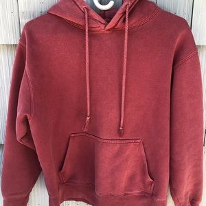 ✨brandy melvillle red hoodie✨